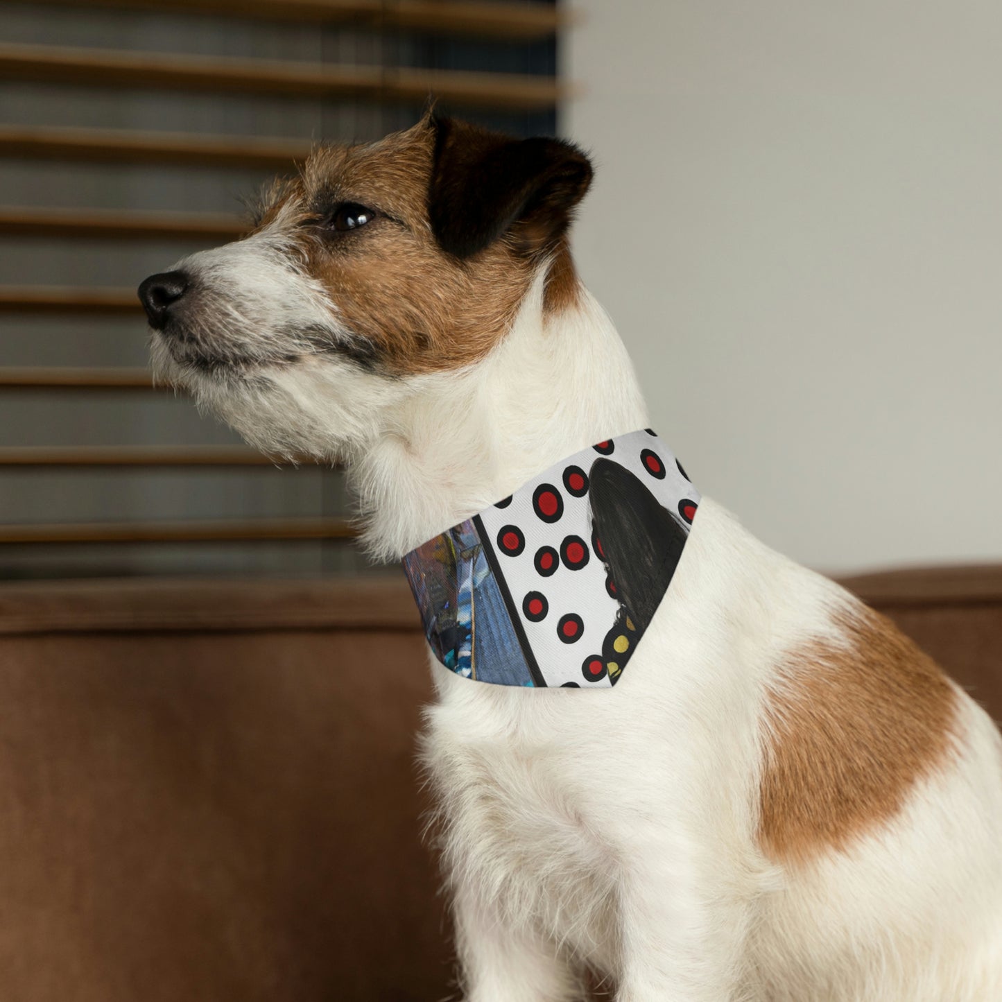 Staring into Nothing - The Alien Pet Bandana Collar