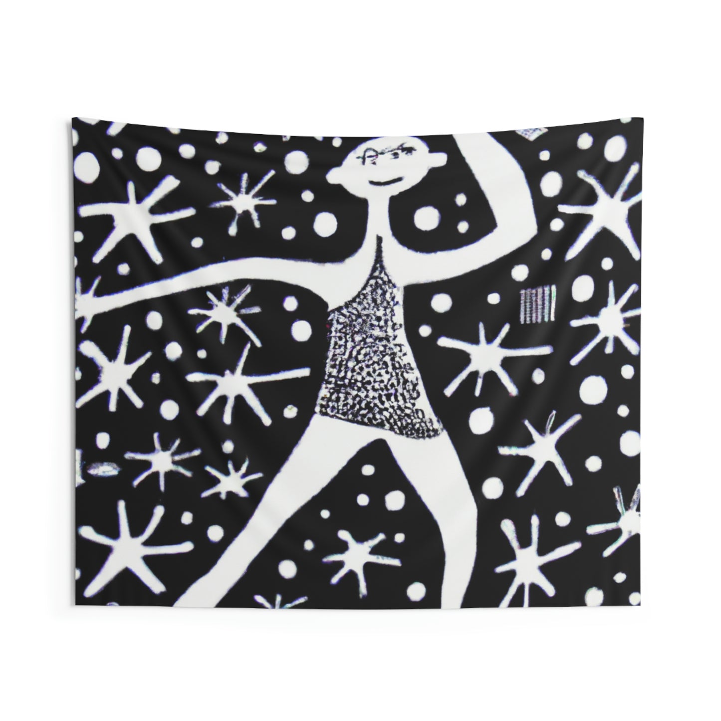 "Dancing Among the Galactic Light" - The Alien Wall Tapestries