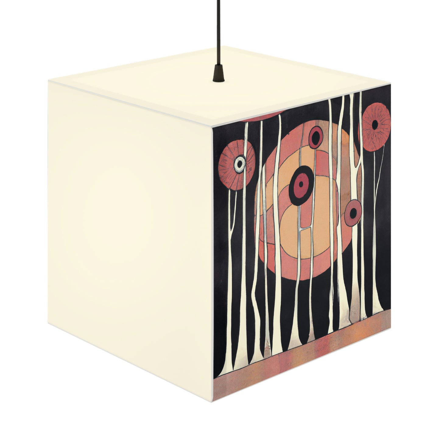 "Eclipse in the Shadowland". - The Alien Light Cube Lamp