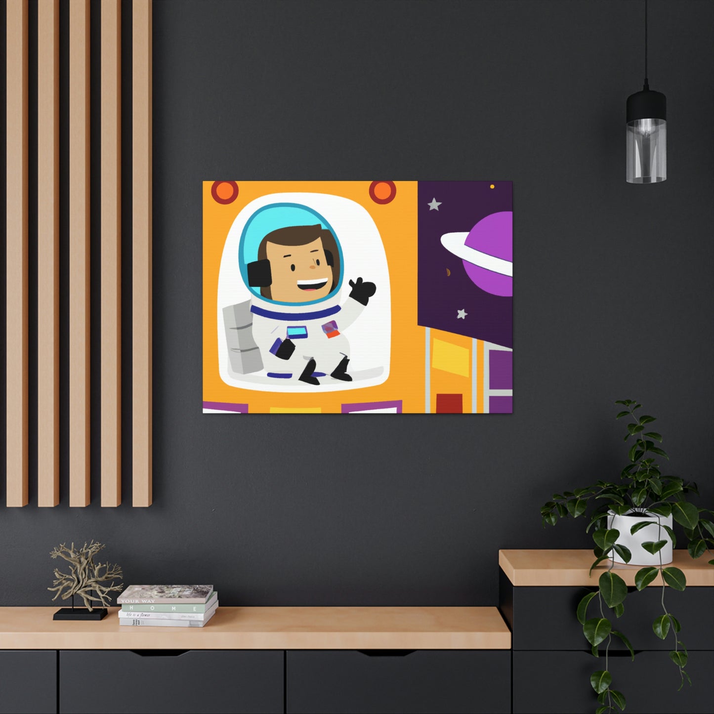 "Un viaje de sonrisas celestiales" - The Alien Canva