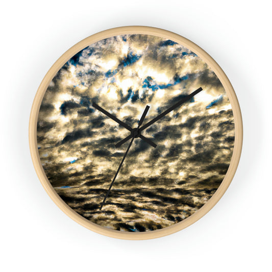 "A Reflection of Celestial Mirage". - The Alien Wall Clock