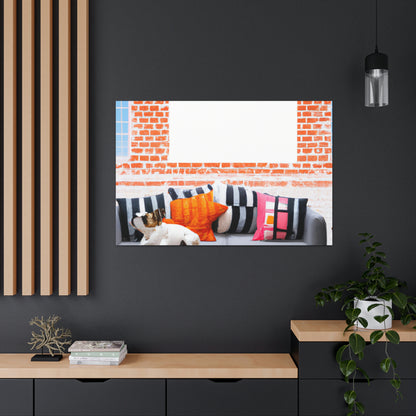 The Artist Name: The Modern Loft Artist - Canvas