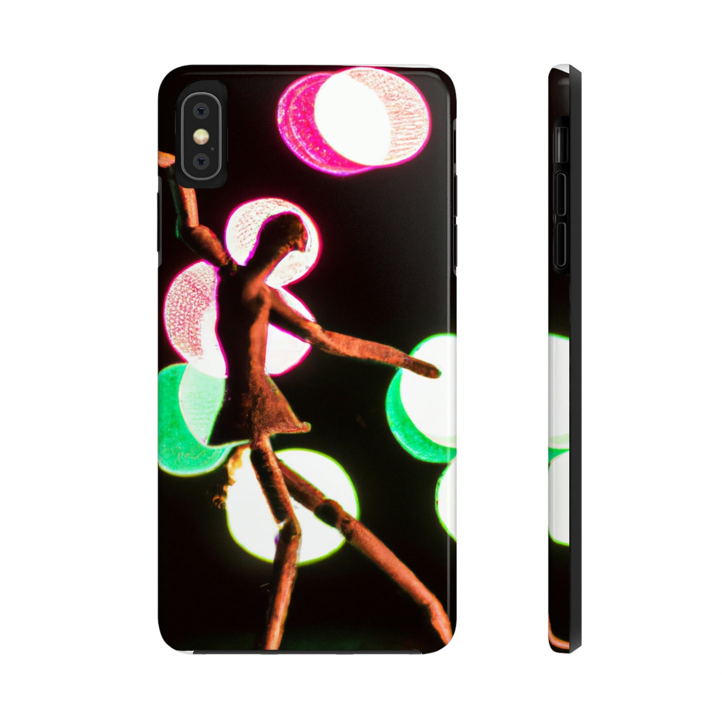 "Dancing in a Starry Shower". - The Alien Tough Phone Cases