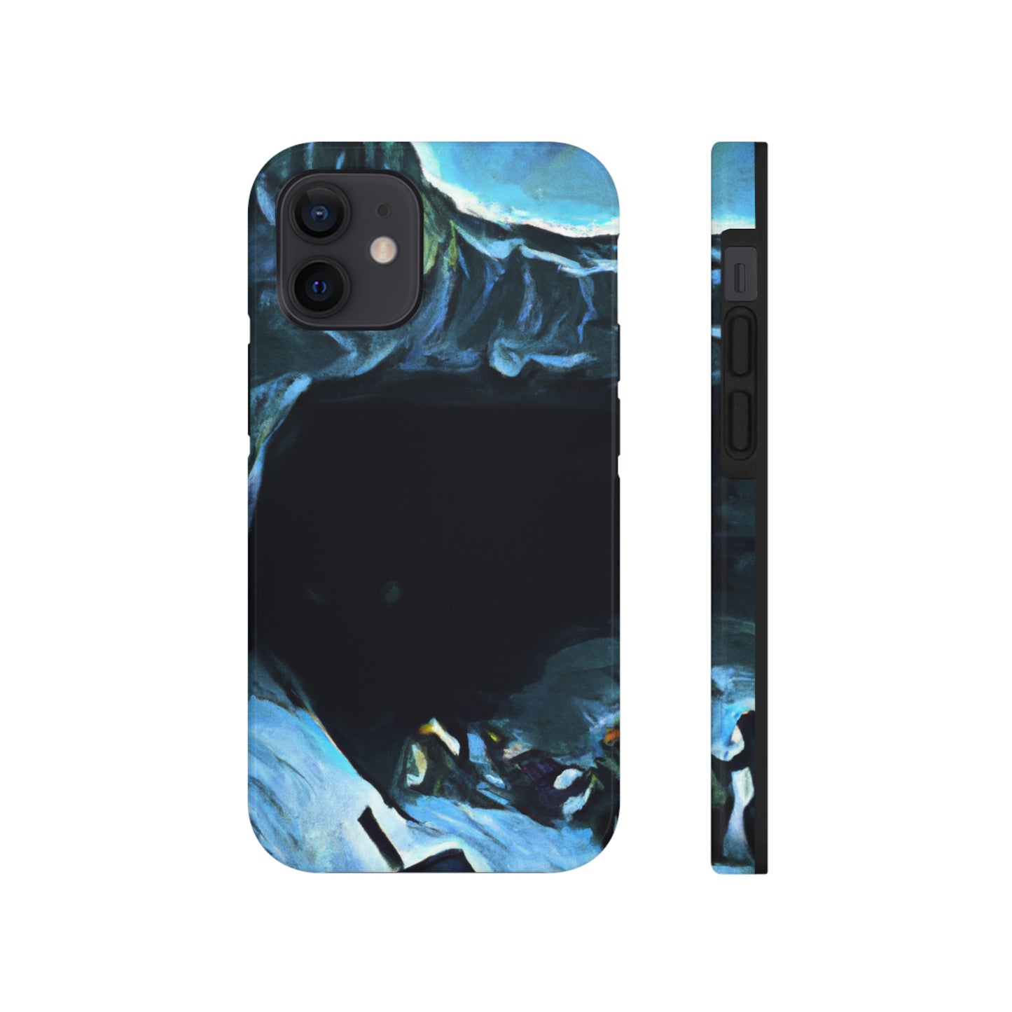 "Flucht aus den eisigen Tiefen" - Die Alien Tough Phone Cases