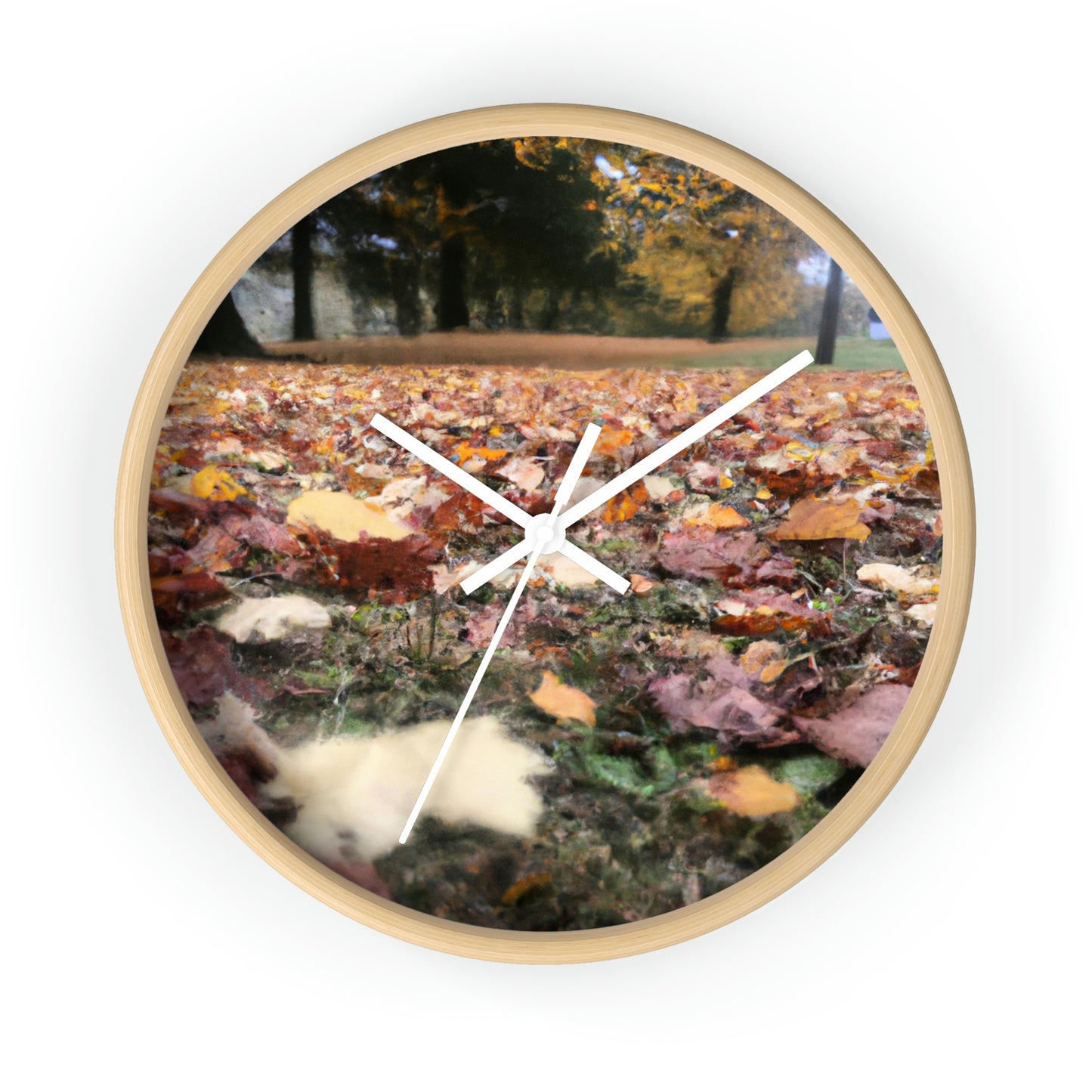 "Autumn's Forgotten Mystery" - The Alien Wall Clock