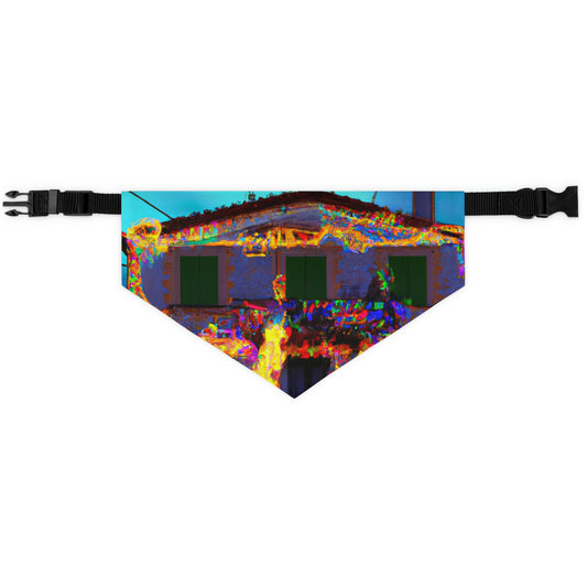 "Iluminación mágica: una sorpresa del solsticio de verano" - The Alien Pet Bandana Collar