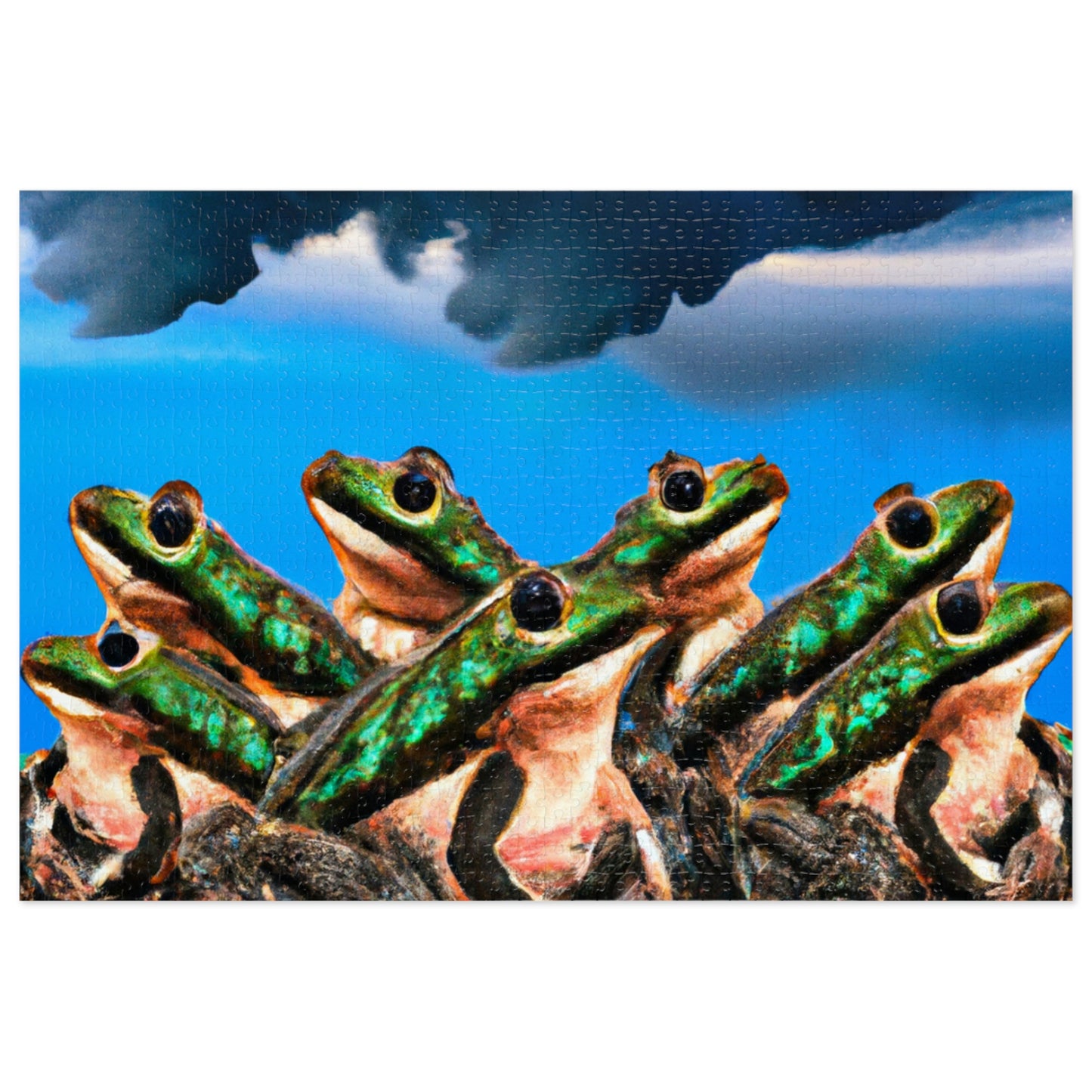 "Ein Froschchor im Gewitter" - Das Alien-Puzzle