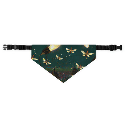 Twinkling Fireflies in the Evening Sky - The Alien Pet Bandana Collar