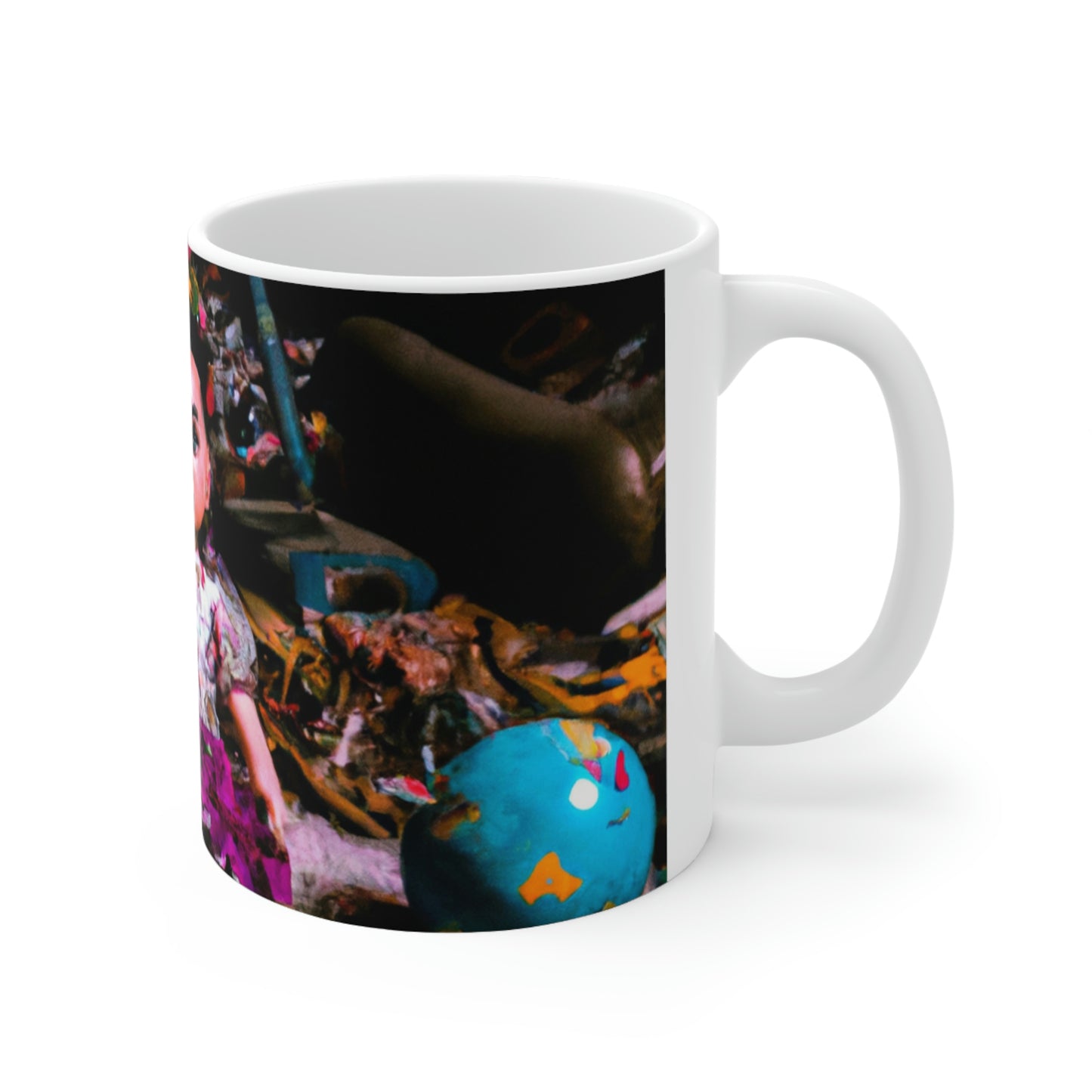 "Broken Playthings in the Dark." - The Alien Ceramic Mug 11 oz