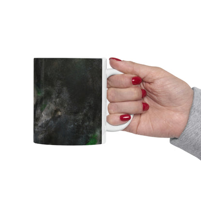 "A Lonely Flicker in the Darkness" - Taza de cerámica The Alien 11 oz