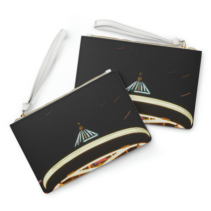 "Carousel Nights: A Glimmer of Starlight" - Die Alien Clutch Bag