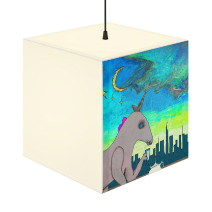 "Majestic Morning Reflections" - The Alien Light Cube Lamp