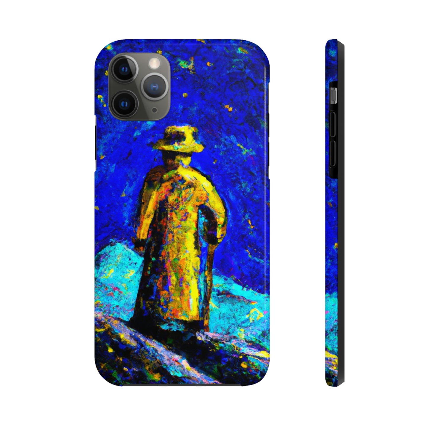 "Lone Mage on the Frozen Summit" - The Alien Tough Phone Cases