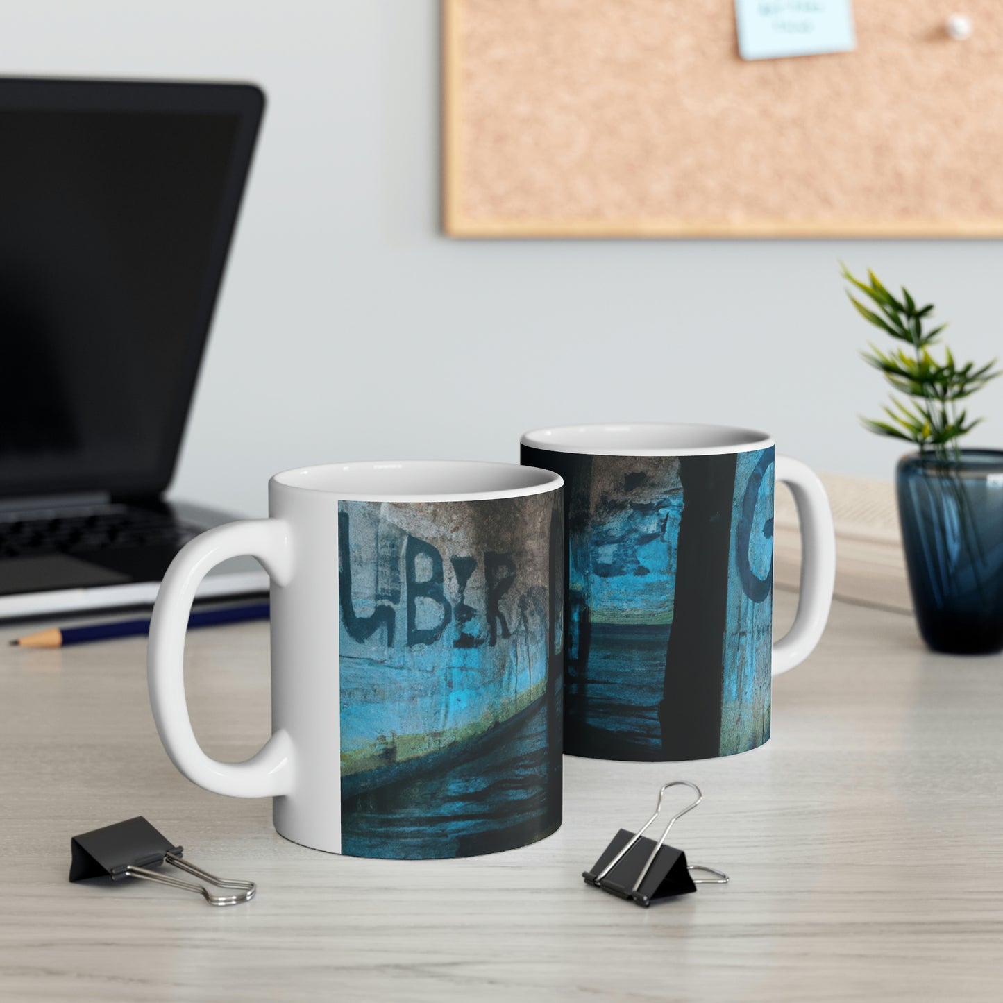 "Diving the Ruins of the Lost Underwater City" - The Alien Ceramic Mug 11 oz