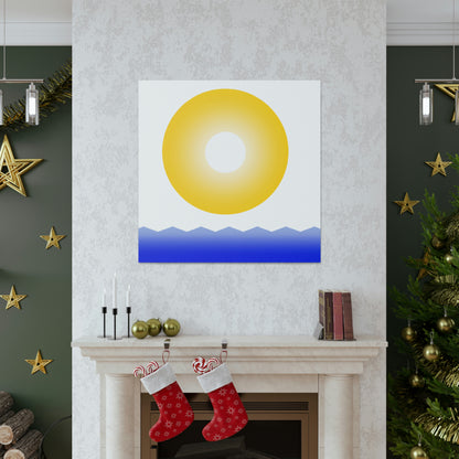 Sunrise Artist - Canvas