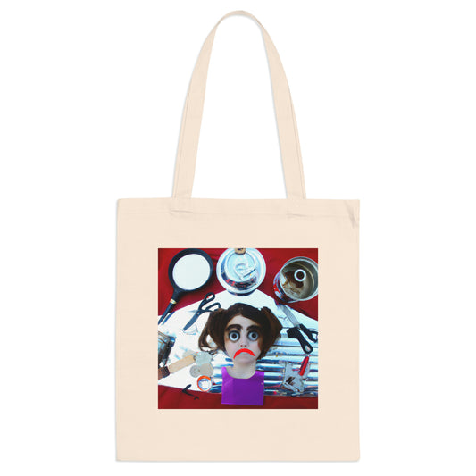 "Found Objects Self-Portrait" - The Alien Tote Bag