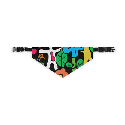 The Enchanted Garden of Wonders. - The Alien Pet Bandana Collar