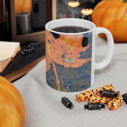 "Autumn Reflections" - Der Alien-Keramikbecher 11 oz