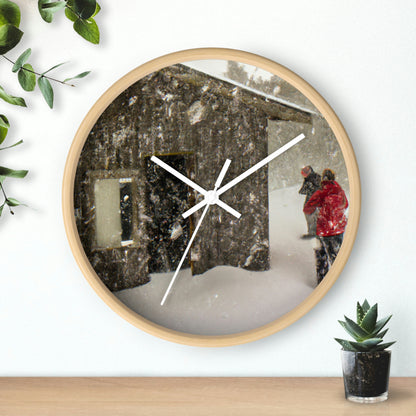 "Frozen in Time" - The Alien Wall Clock