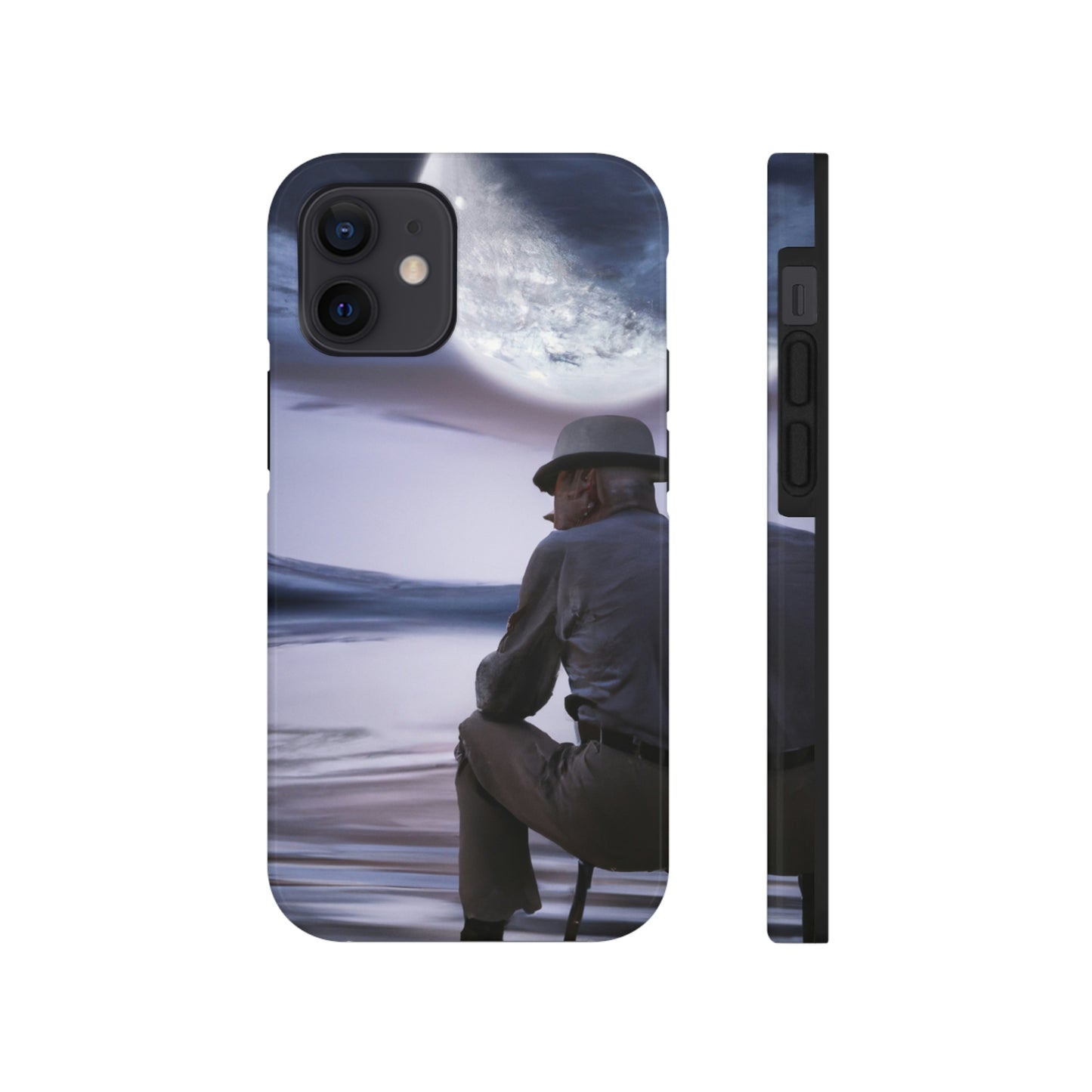 Moonlight Reflections on a Quiet Lake - The Alien Tough Phone Cases