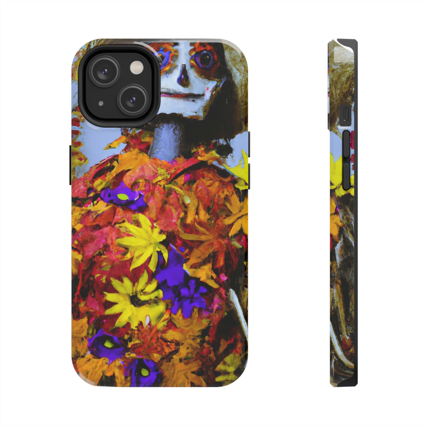 "Autumn Scarecrow Blues" - Die Alien Tough Phone Cases