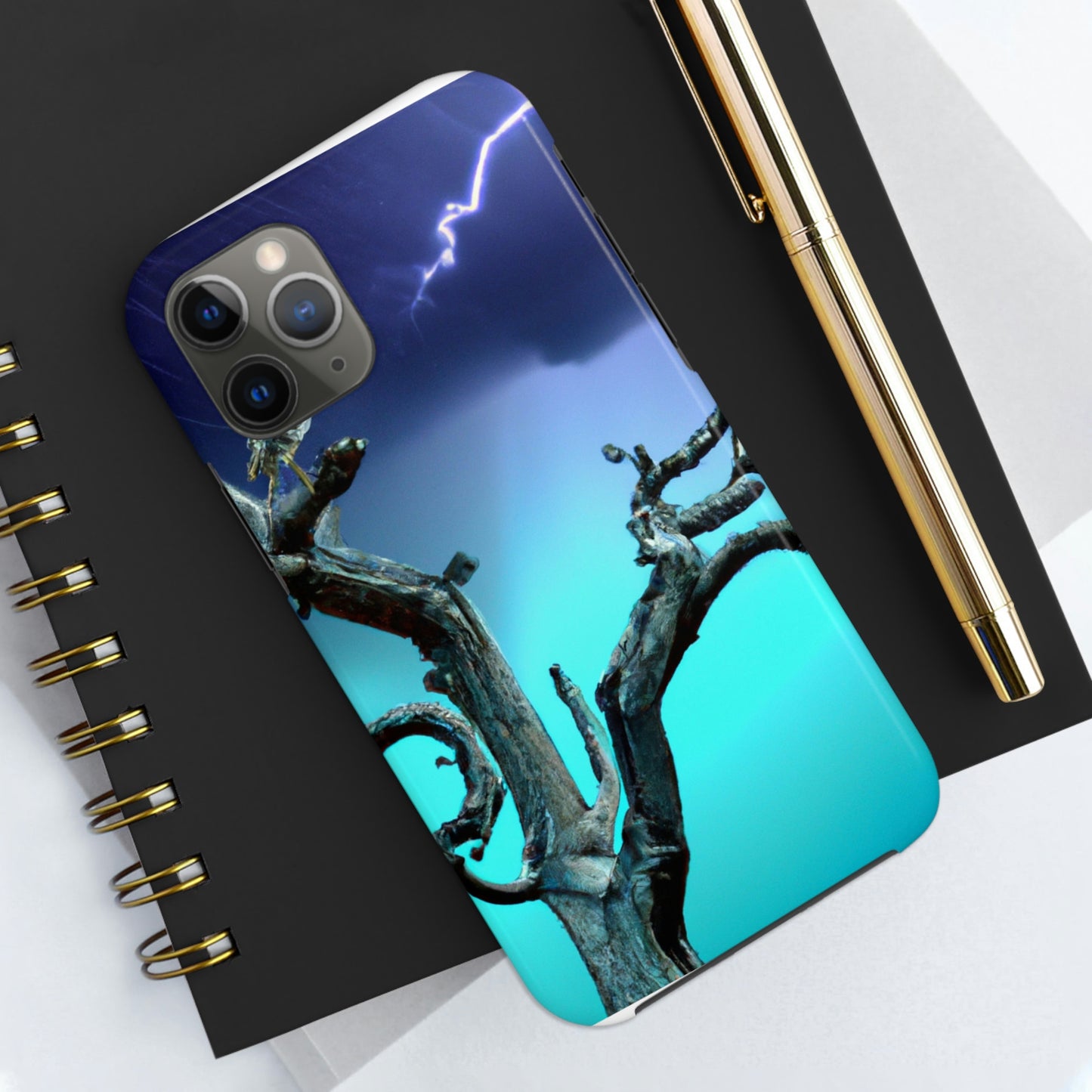 "Alleine gegen den Sturm" - Die Alien Tough Phone Cases