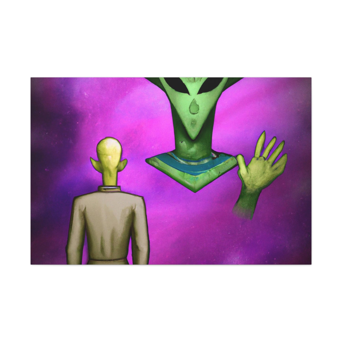 "Outsmarting the Alien Tyrant" - The Alien Canva