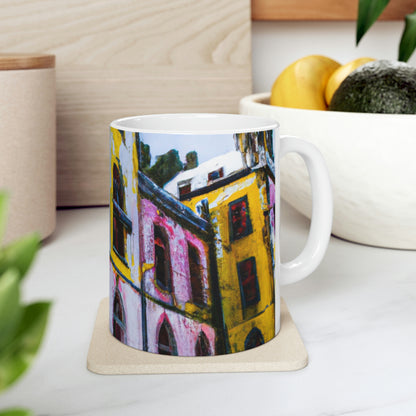 "Castle of Snow and Shadows" - The Alien Ceramic Mug 11 oz