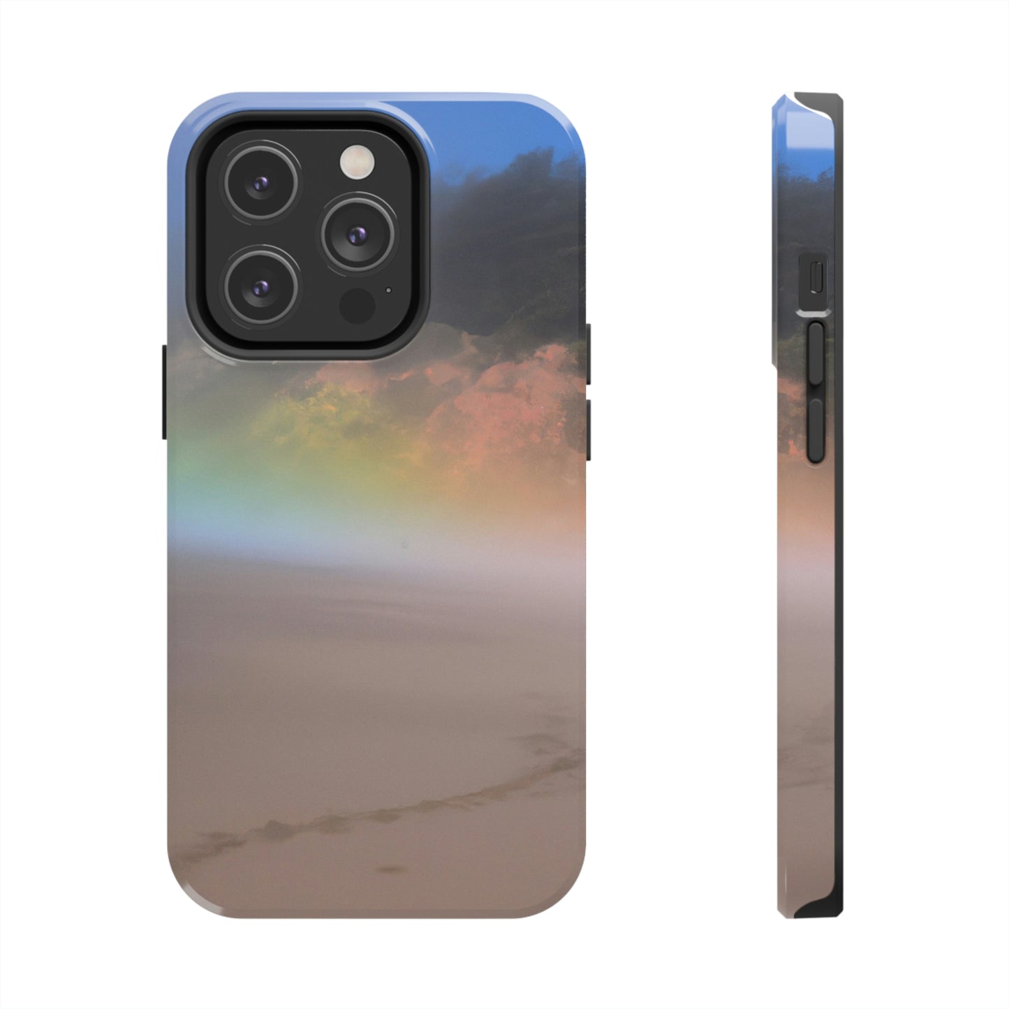 "A Painted Reflection of Solitude" - The Alien Tough Phone Cases