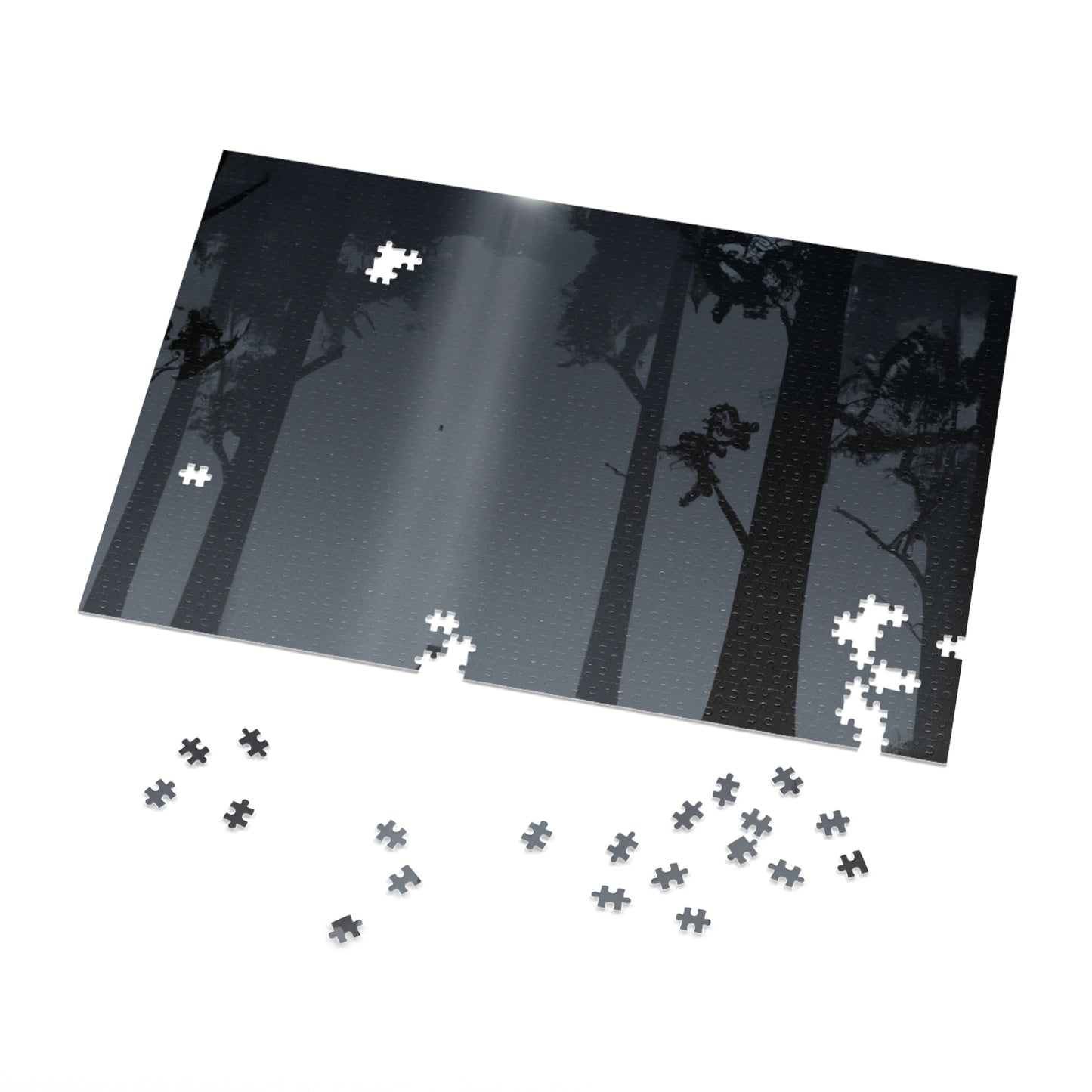 Lost in the Moonlight Forest. - The Alien Jigsaw Puzzle