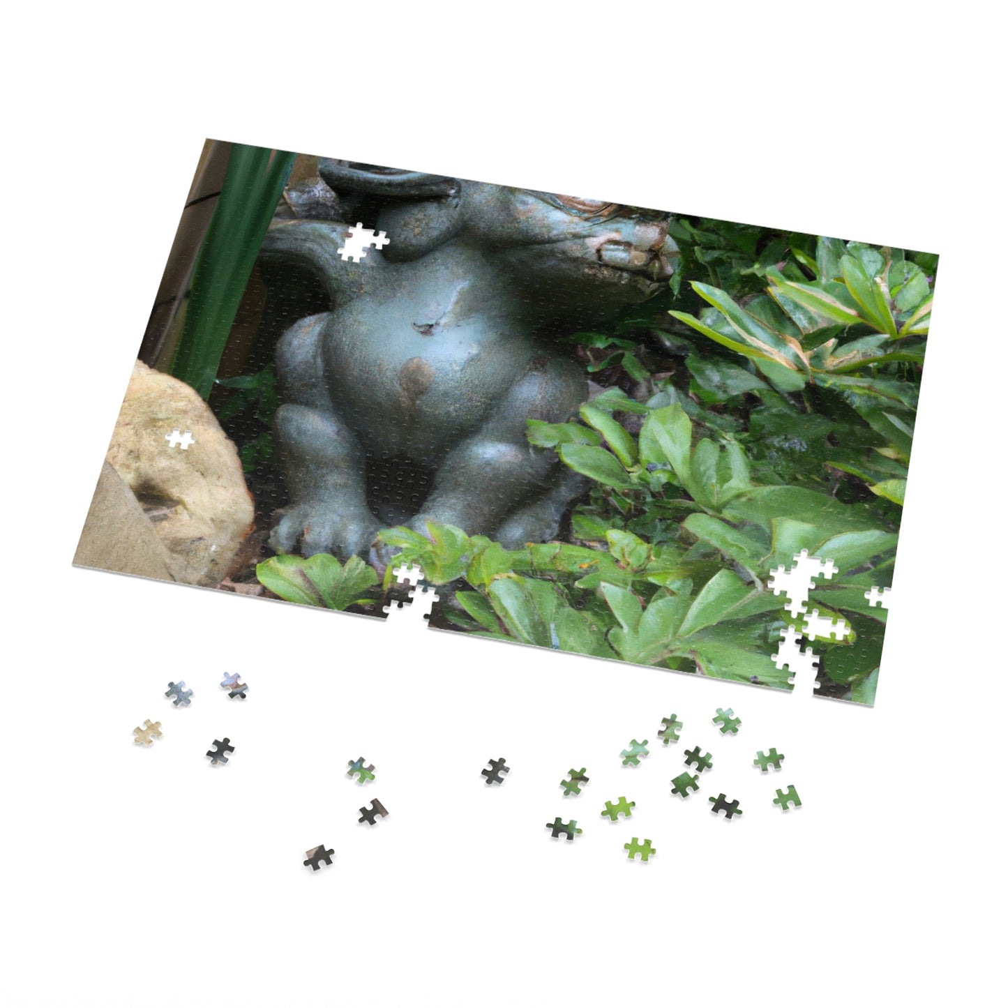 "Guardian of the Secret Garden" - The Alien Jigsaw Puzzle