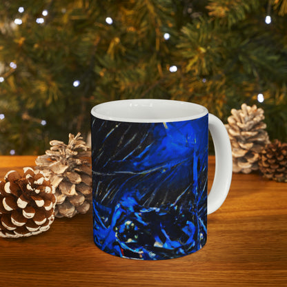 "A Blazing, Empty Night" - Taza de cerámica The Alien 11 oz