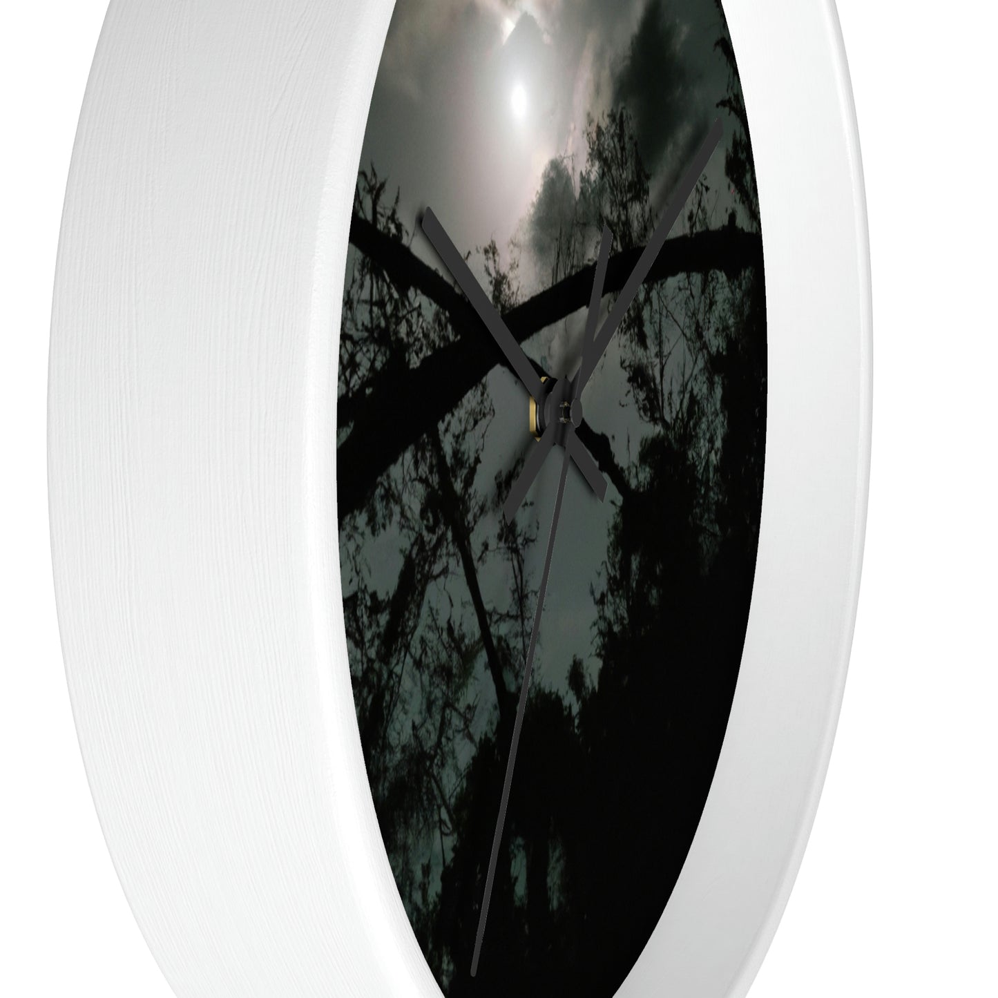 "A Moonlit Mystical World" - The Alien Wall Clock