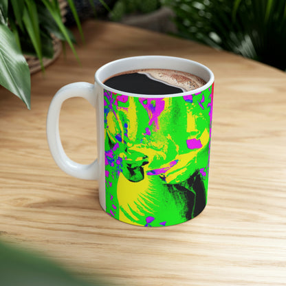 "A Witch's Garden Spellbook" - The Alien Ceramic Mug 11 oz