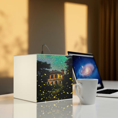 "A Shining Embrace of Fireflies" - The Alien Light Cube Lamp