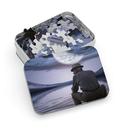 Moonlight Reflections on a Quiet Lake - The Alien Jigsaw Puzzle