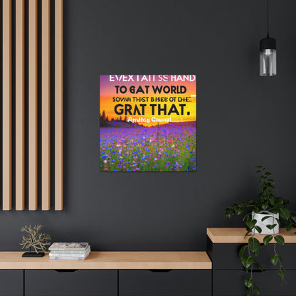 "Gratitude at Sunrise" - Canvas