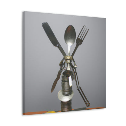 "Kitchen Sculpture Creations" - Canvas