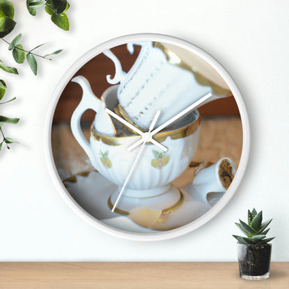 "A Cup of Comfort" - The Alien Wall Clock