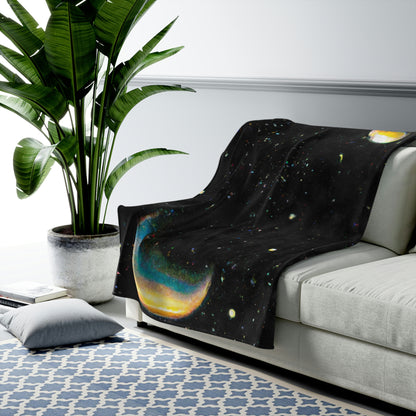 "A Lost Soul Connected to the Heavens" - The Alien Velveteen Plush Blanket