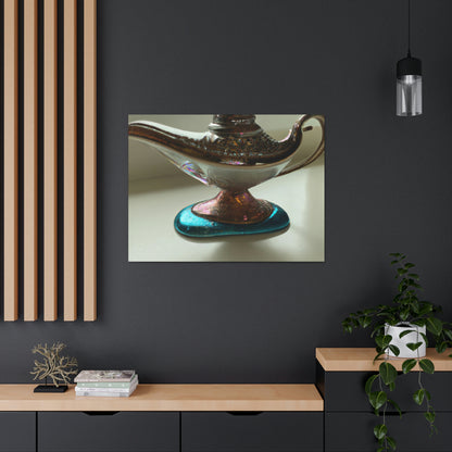 "Wish Upon a Magic Lamp" - The Alien Canva