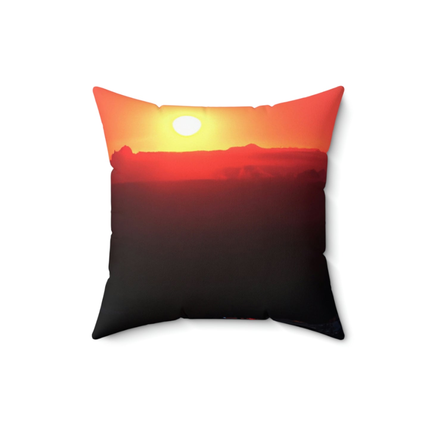 "The Last Light of a Forgotten City" - The Alien Square Pillow