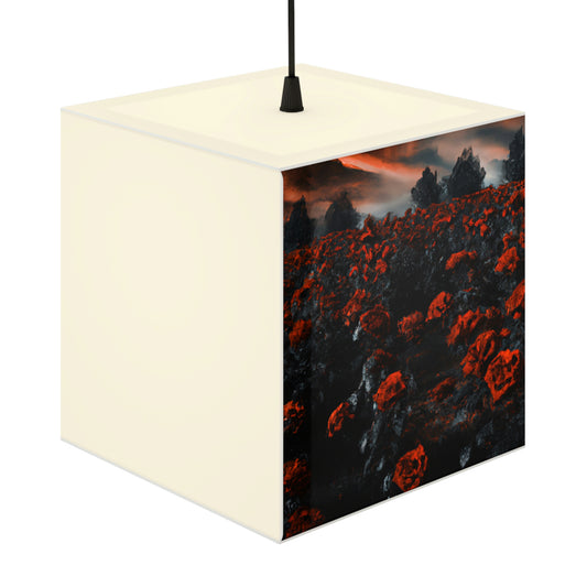 "Inferno of Blossoms" - Die Alien Light Cube Lampe