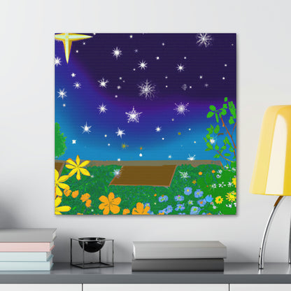 "Un jardín celestial de color" - The Alien Canva