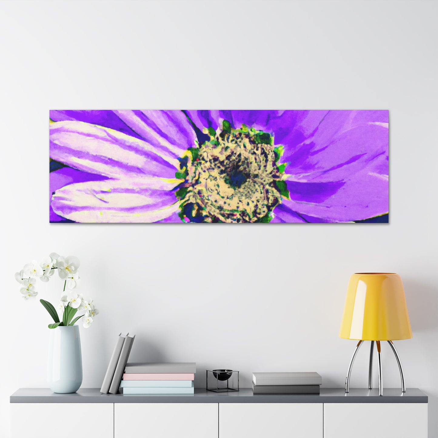 Purple Petals Popping: Create an Eye-Catching Daisy-Rose Fusion - The Alien Canva