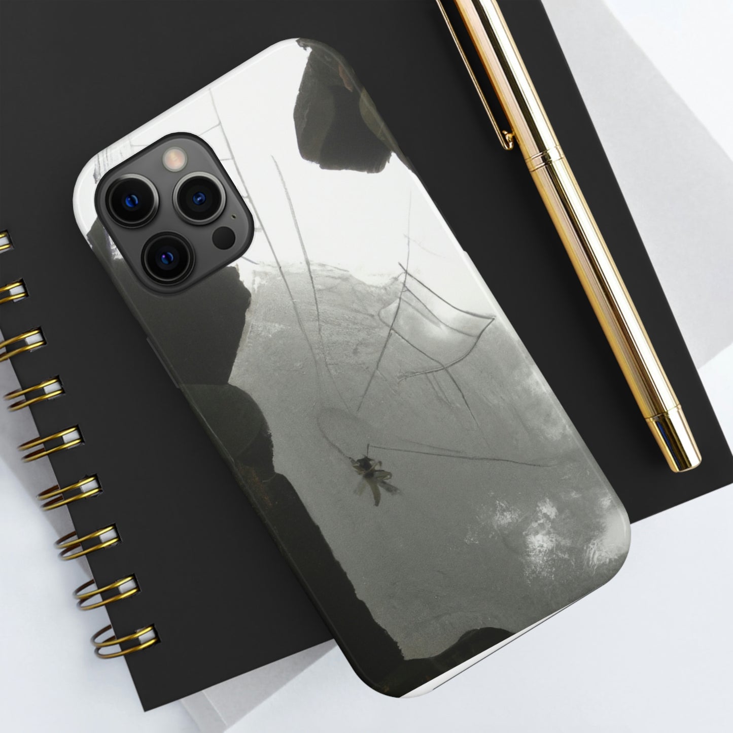 "Ghostly Cobwebs in the Ruins" - The Alien Tough Phone Cases