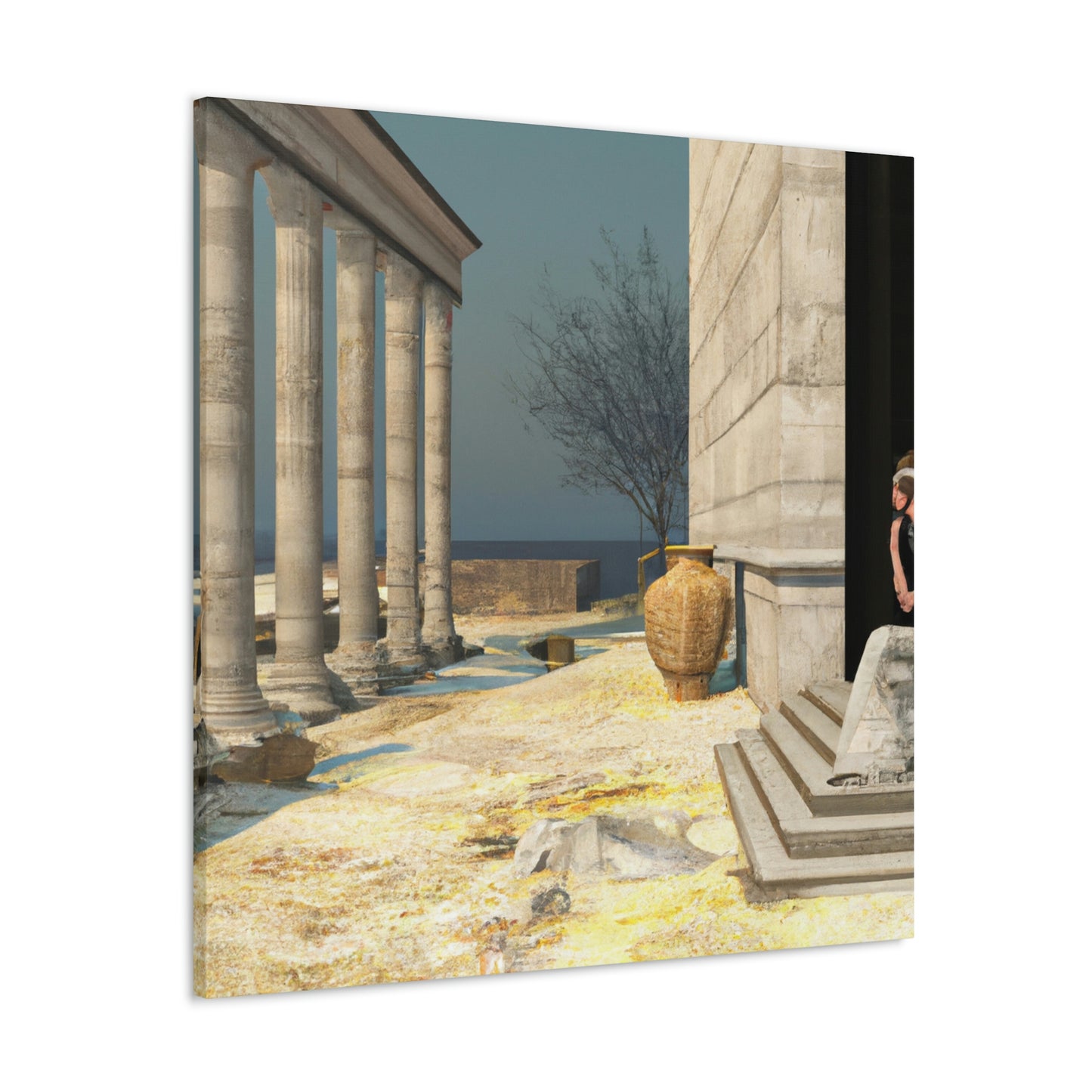 "Lost in Ancient Greece" - The Alien Canva