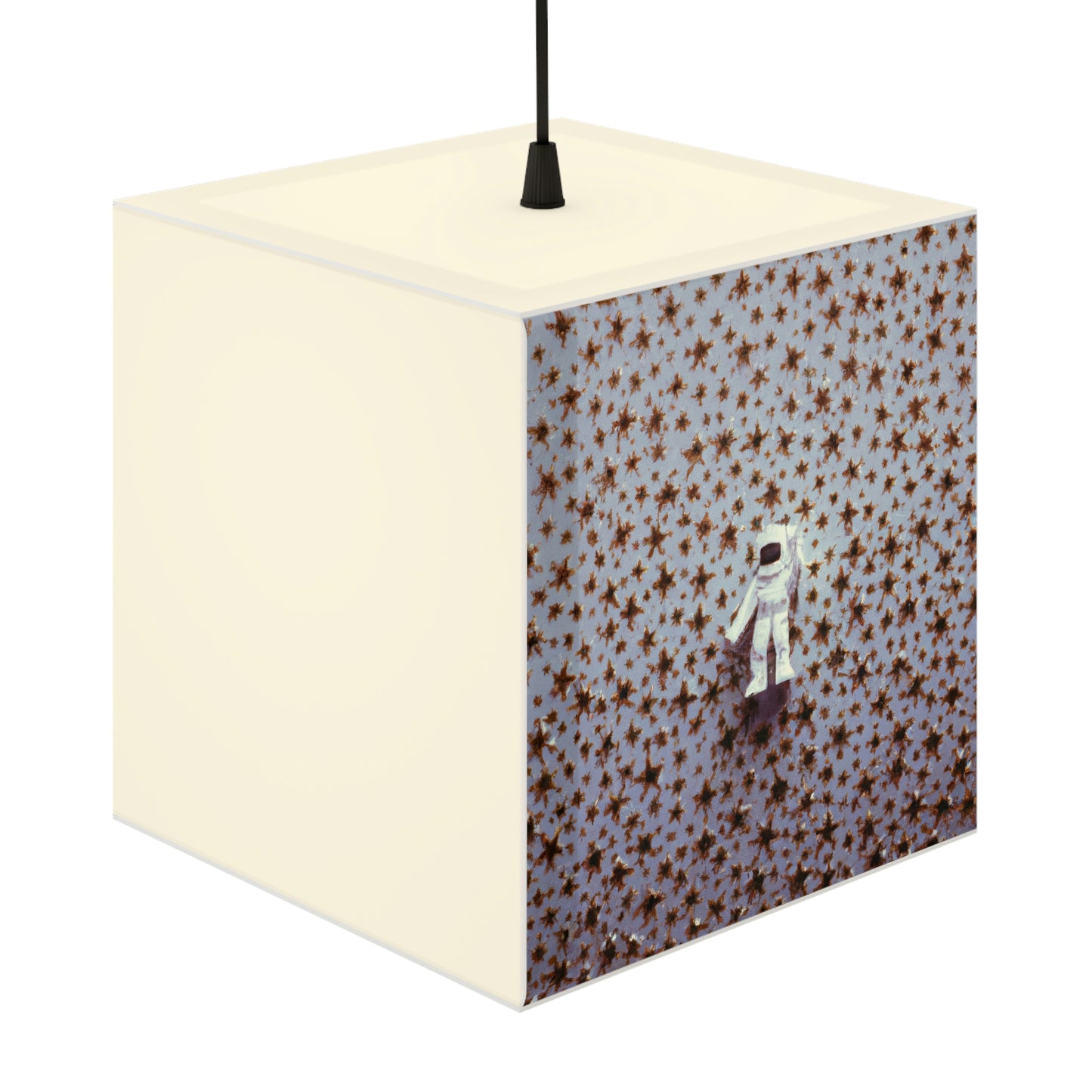 "A Small Adventurer Among Giant Stars" - The Alien Light Cube Lamp