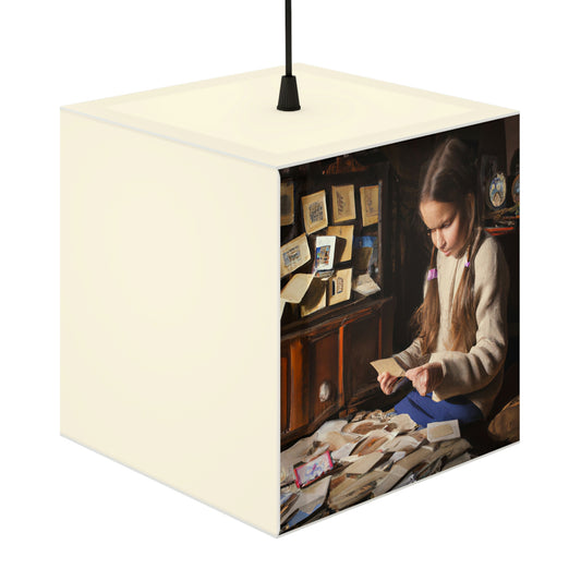 "A Forgotten Postcard" - The Alien Light Cube Lamp