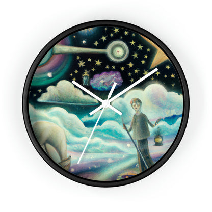 "A Sea of Diamonds in the Night" - The Alien Wall Clock